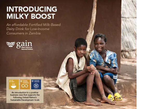 An affordable fortified milk-based dairy drink for low-income consumers in Zambia (em inglês)